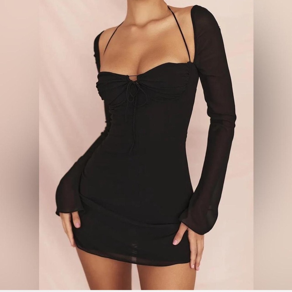 House of CB Long-sleeve Dress